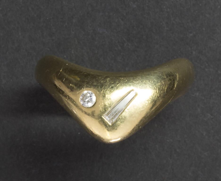 Damenring mit Diamanten / A lady's ring with diamonds (1 of 3)