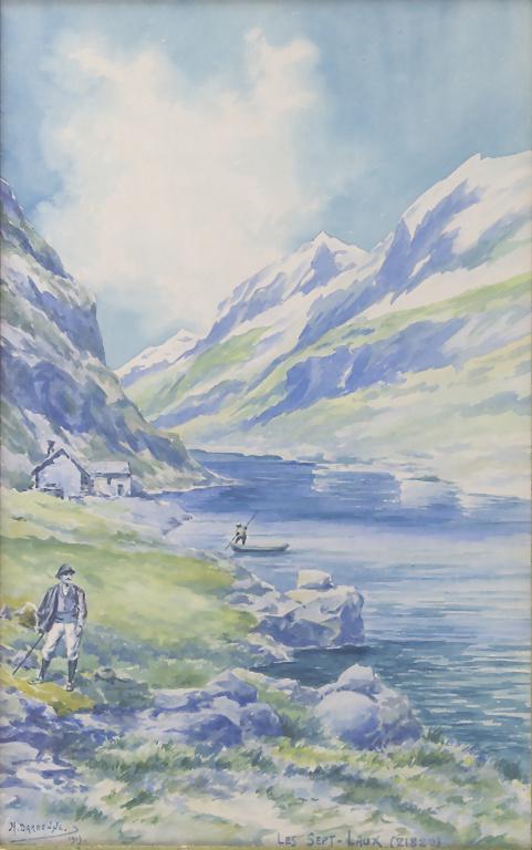 H. Dardenne (19./20. Jh.), 'Les Sept Laux' bei (1 of 5)