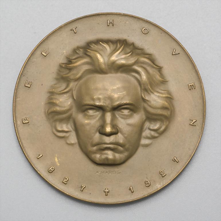Medaille 'Ludwig van Beethoven', 1927  Material: (1 of 2)