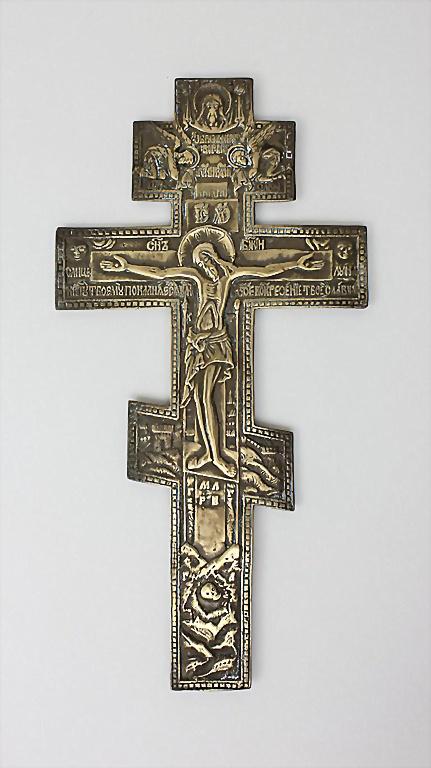 Russisch-orthodoxes Kreuz/Russian-Ortodox Bronze (1 of 1)