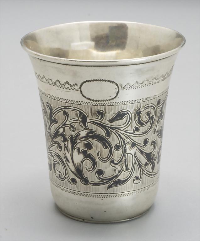 Wodka Becher / A silver vodka beaker, Mikhail (1 of 8)