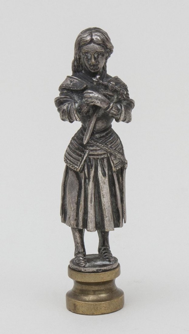Petschaft, Jeanne d'Arc, Frankreich, um 1900 Jeanne (1 of 2)