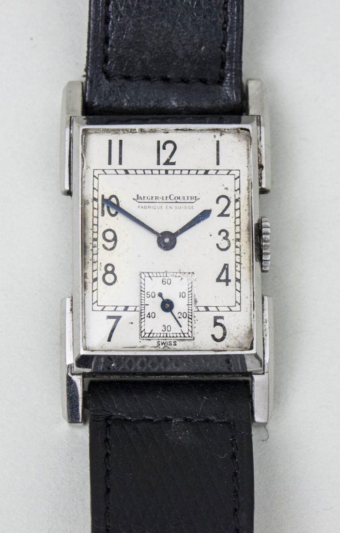 Art Deco HAU / Wristwatch, Jaeger Le Coultre, Schweiz (1 of 2)
