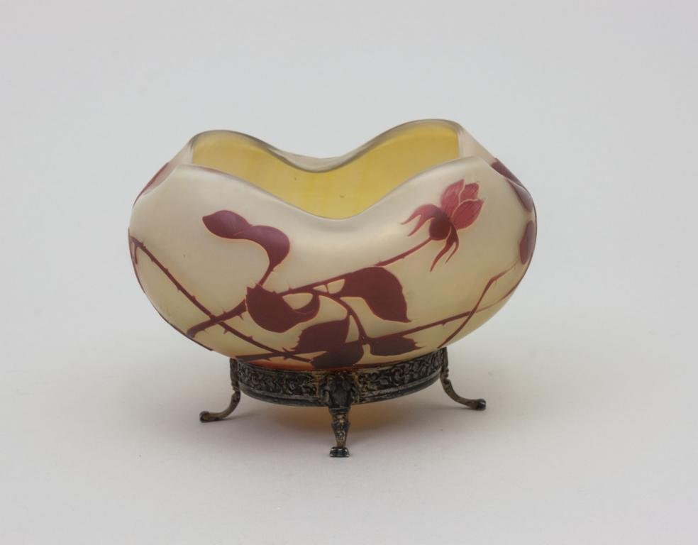 Zierschale mit Rosen/Vase With Roses, Cristallerie de (1 of 4)