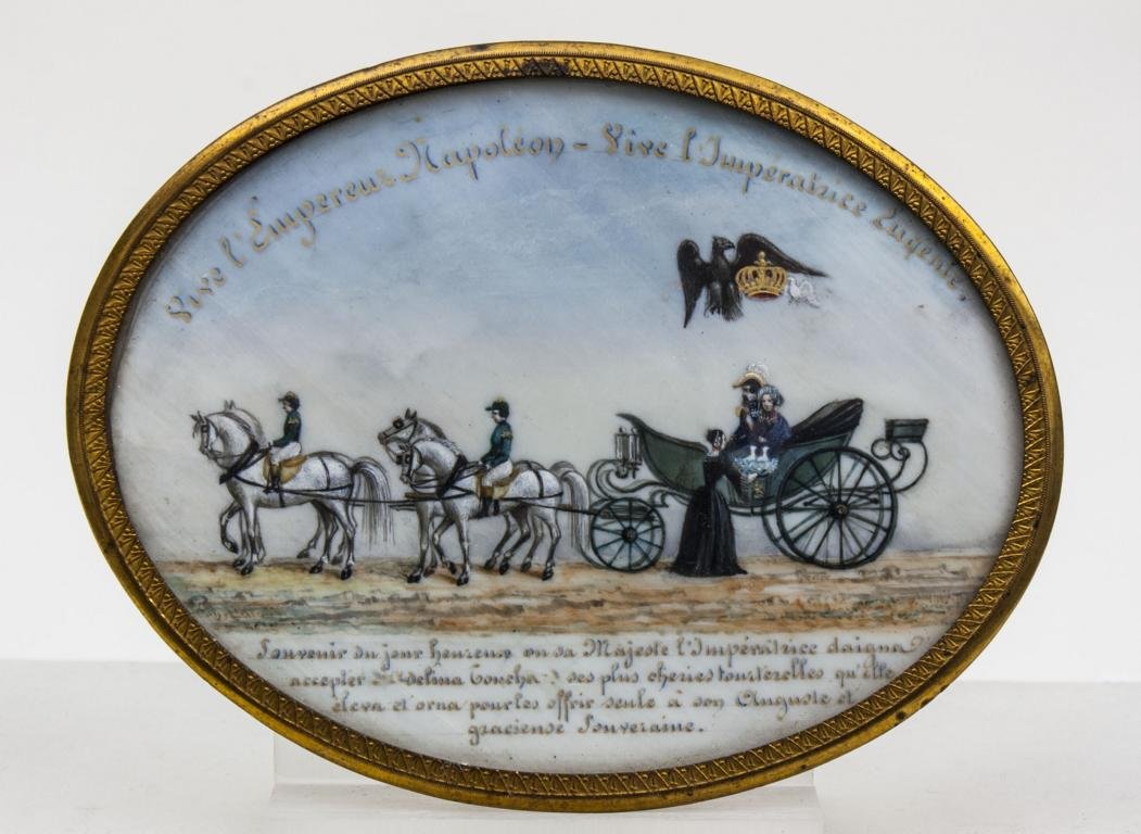 Kaiser Napoleon III und Kaiserin Eugenie, Frankreich, (1 of 4)