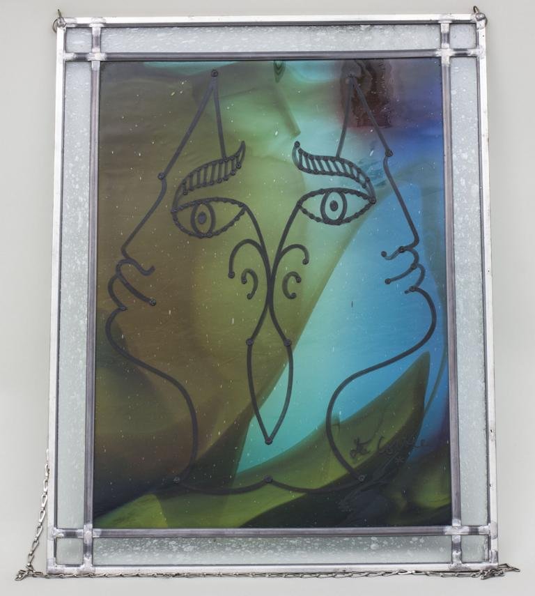 Jean Cocteau (1889-1963), Bleiglasfenster / Stained (1 of 3)