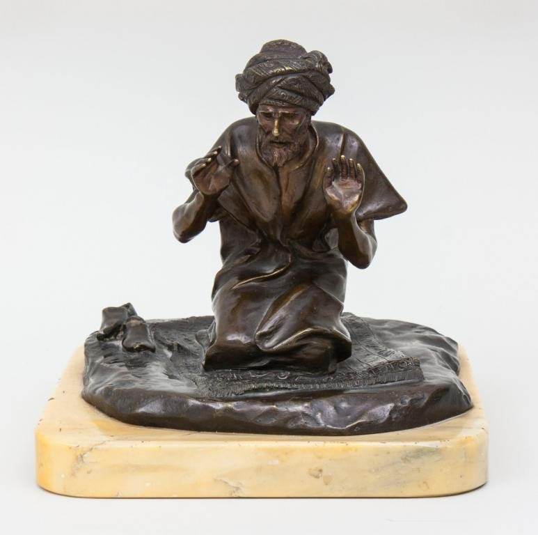 Orientale / Bronze Skupture Of An Oriental, frhes 20. (1 of 4)