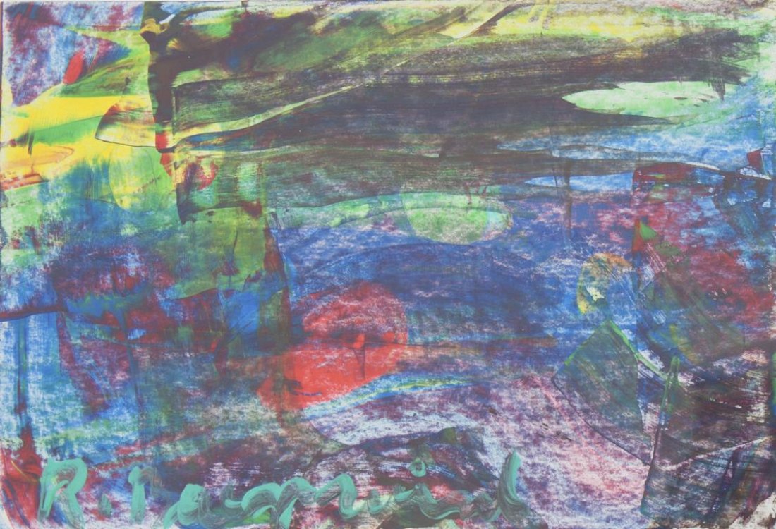 Rudi Baerwind (Mannheim 1910-1982), Abstrakte (1 of 3)