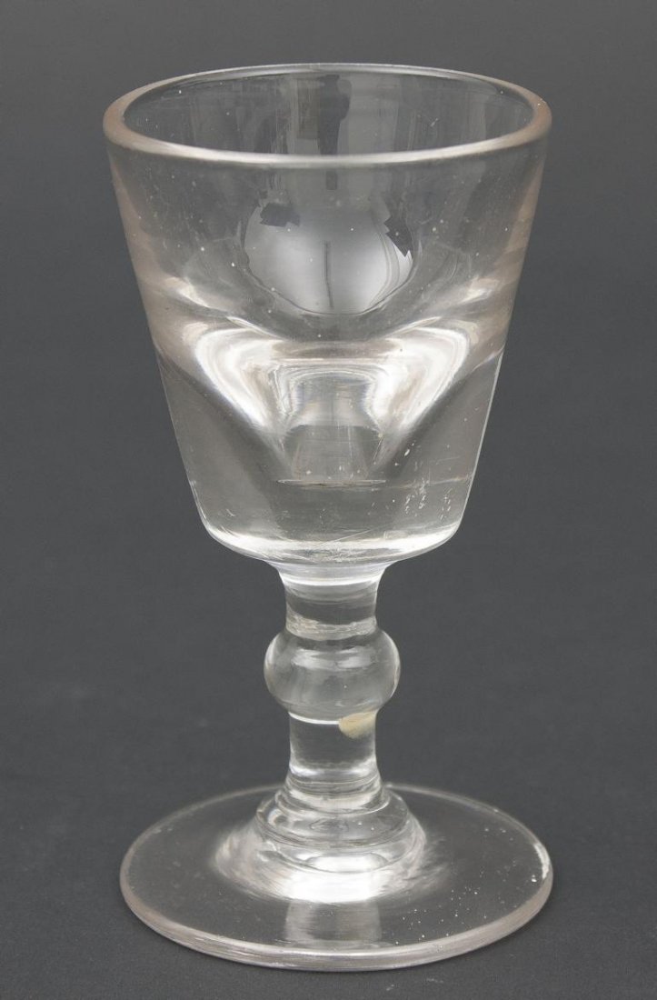 Port- oder Madeira-Glas, England, Ende 18. Jh. runder (1 of 1)