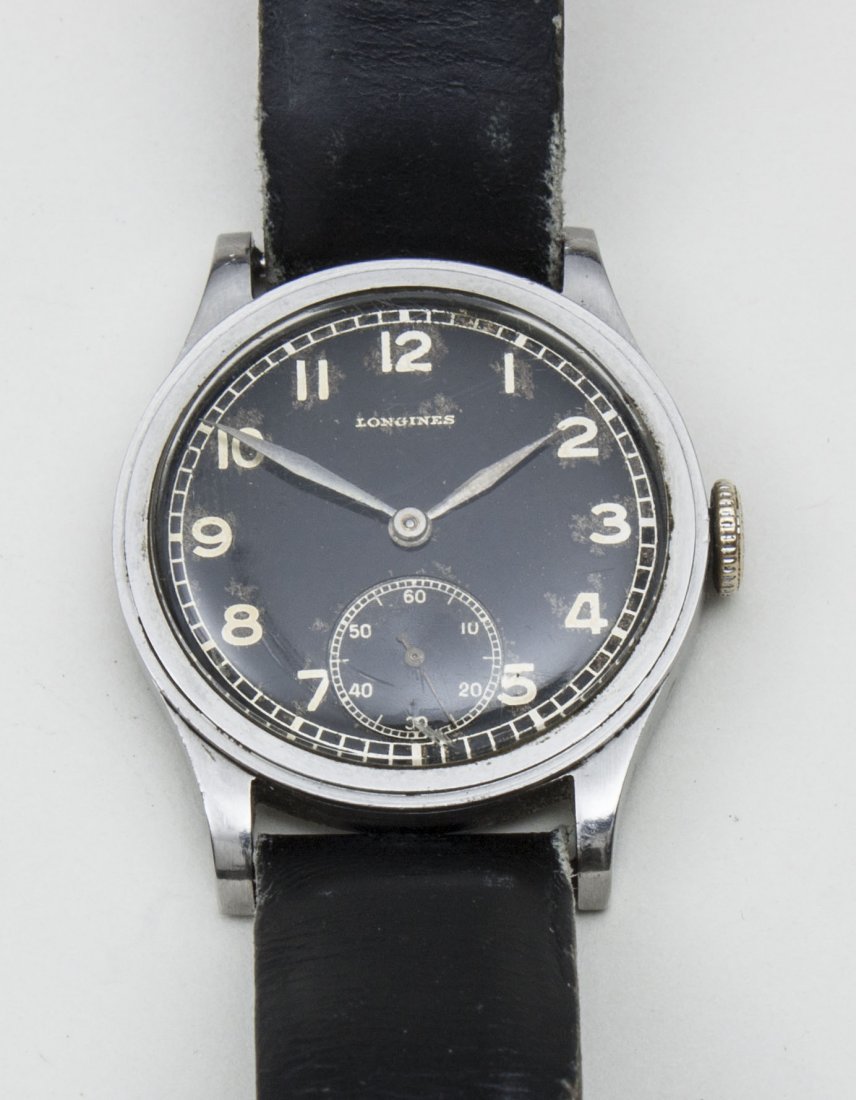 HAU/ Wristwatch, Longines, ca. 1938 Gehäuse: Stahl, No. (1 of 3)