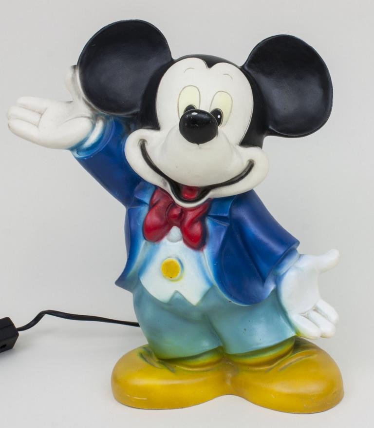 Micky Maus Lampe Mickey Mouse Lamp 1960er 70er Jahre Apr 23 2016 Auktionshaus Schwab In Germany Micky Maus Lampe