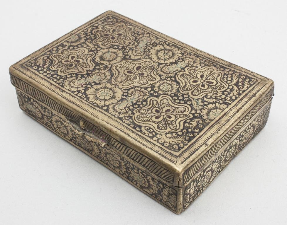 Schnupftabakdose/Snuff Box, Anfang 19. Jh. rechteckige (1 of 2)