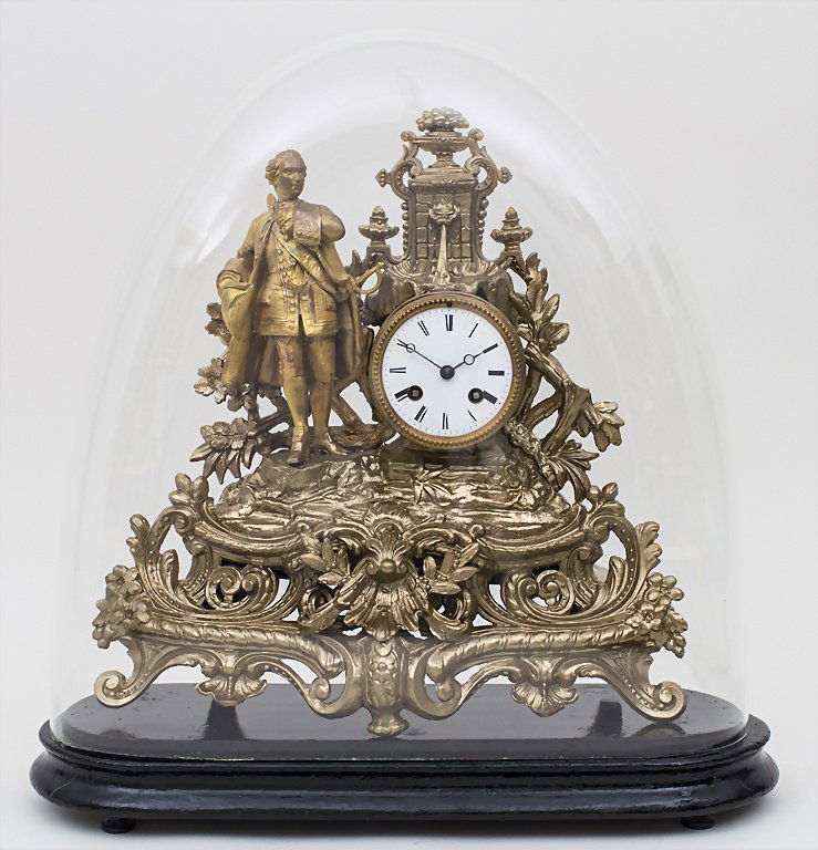 Pendule mit galantem Herrn, Napoleon III, (1 of 7)
