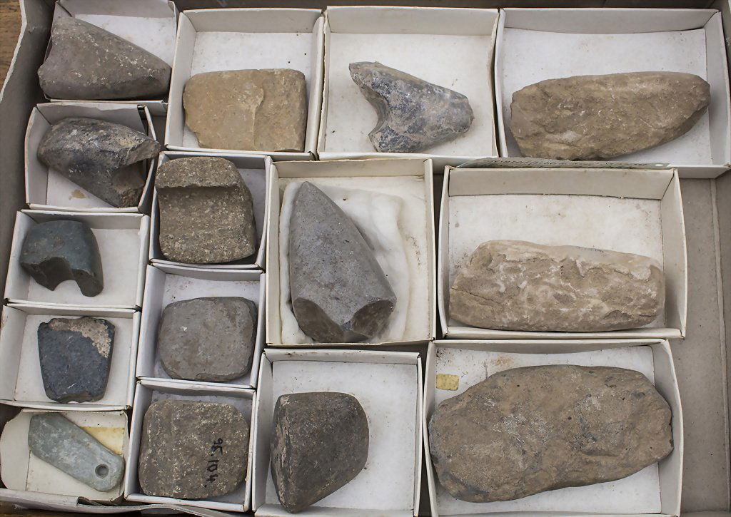 Lot 15 Artefakte Steinzeit/Neolithikum / Lot of 15 (1 of 1)