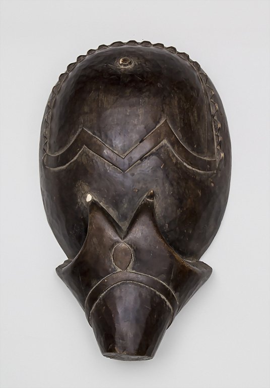 Körpermaske / Body Mask, Anji, Elfenbeinküste Material: (1 of 2)