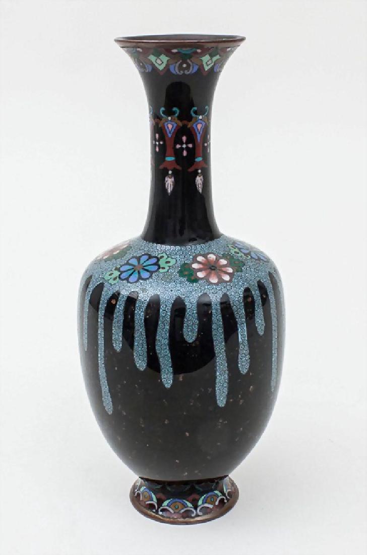 Cloisonné-Vase Solifleur, China, Ende 19. Jh. auf (1 of 2)