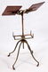 L.W. NOYES ADJUSTABLE IRON AND OAK BOOK STAND - 2