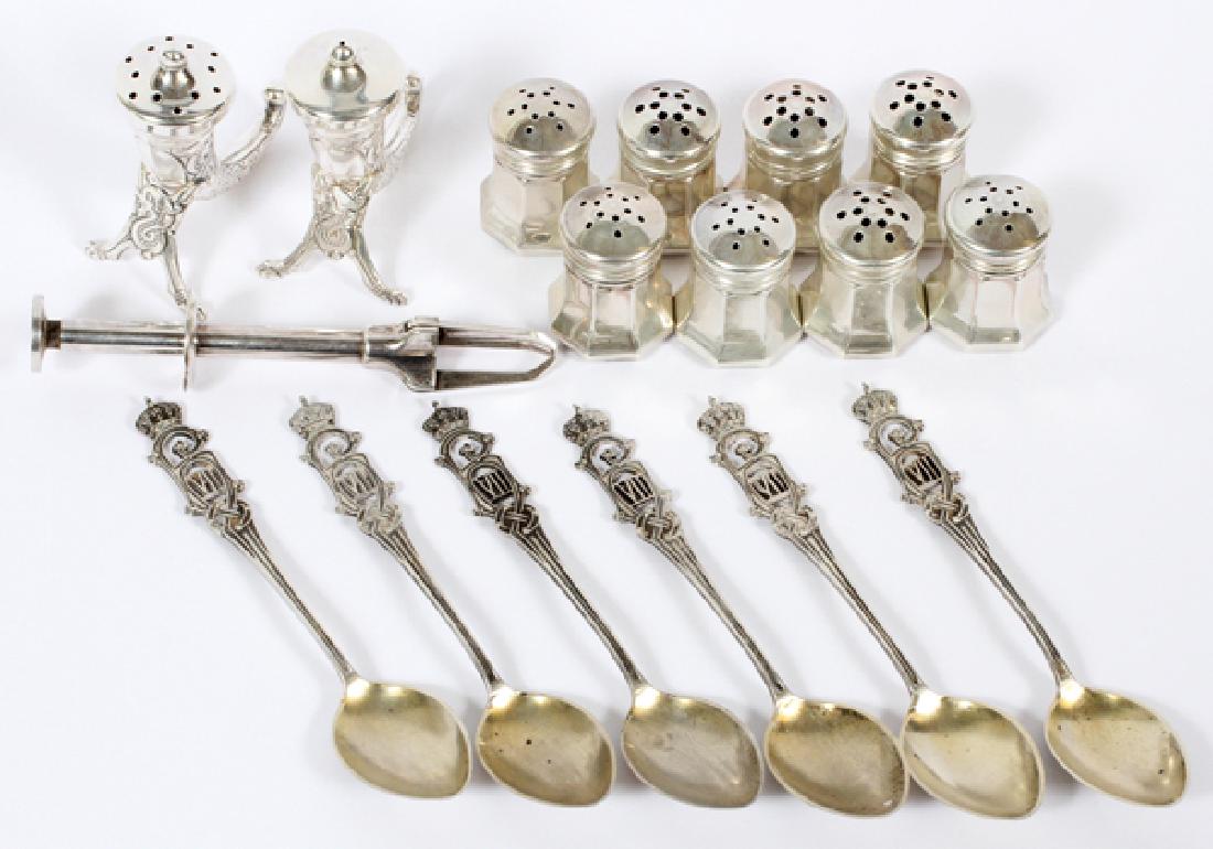 STERLING & SILVERPLATE TABLEWARE & DEMITASSE SPOONS (1 of 2)