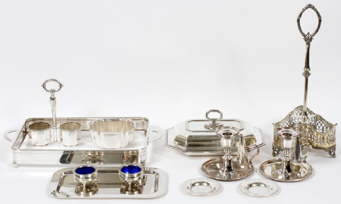 SILVERPLATE TABLEWARE 12 PIECES (1 of 3)