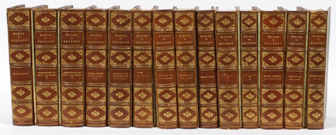 A COLLECTION OF RALPH WALDO EMERSON WORKS 1883 (1 of 3)