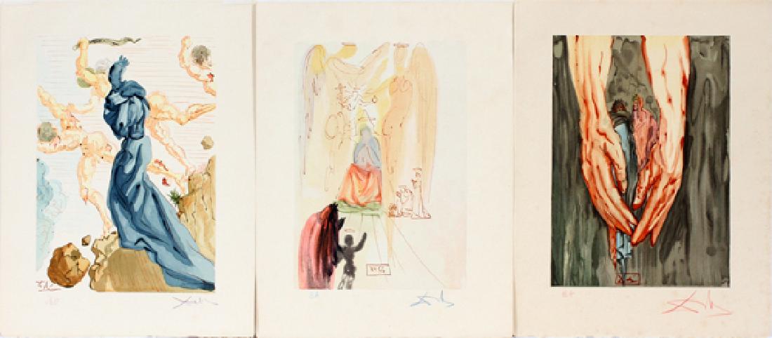 AFTER SALVADOR DALI COLOR RELIEF ENGRAVINGS (1 of 5)