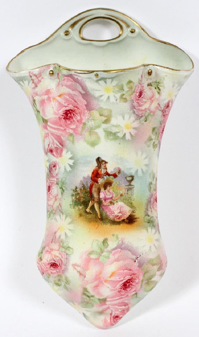 ROYAL BAYREUTH TAPESTRY WALL VASE (1 of 2)