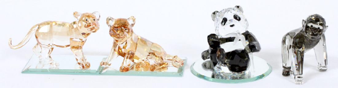SWAROVSKI CRYSTAL ANIMAL FIGURINES FOUR (1 of 2)