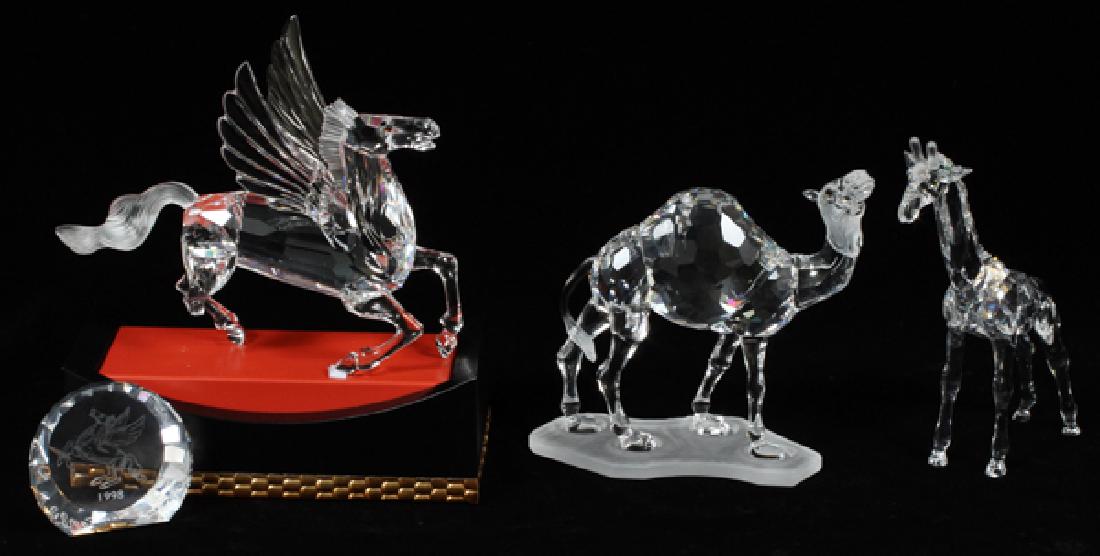 SWAROVSKI CRYSTAL ANIMAL FIGURINES FIVE (1 of 2)