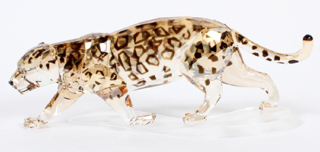 SWAROVSKI CRYSTAL MODEL OF A JAGUAR 2012 (1 of 2)
