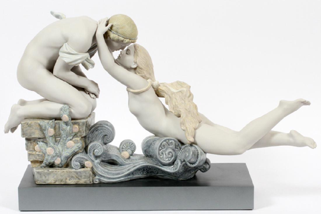 LLADRO BISQUE PORCELAIN FIGURAL GROUP (1 of 3)