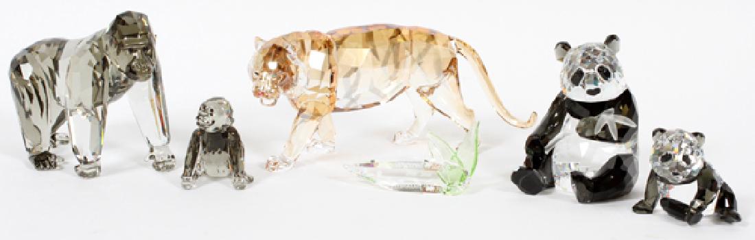 SWAROVSKI CRYSTAL ENDANGERED WILDLIFE FIGURINES (1 of 2)