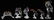 GROUP OF SIX SWAROVSKI CRYSTAL BIRD FIGURINES