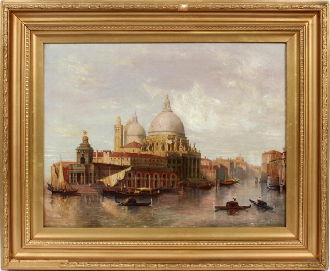 VENETIAN SCHOOL OIL ON CANVAS (1 of 4)