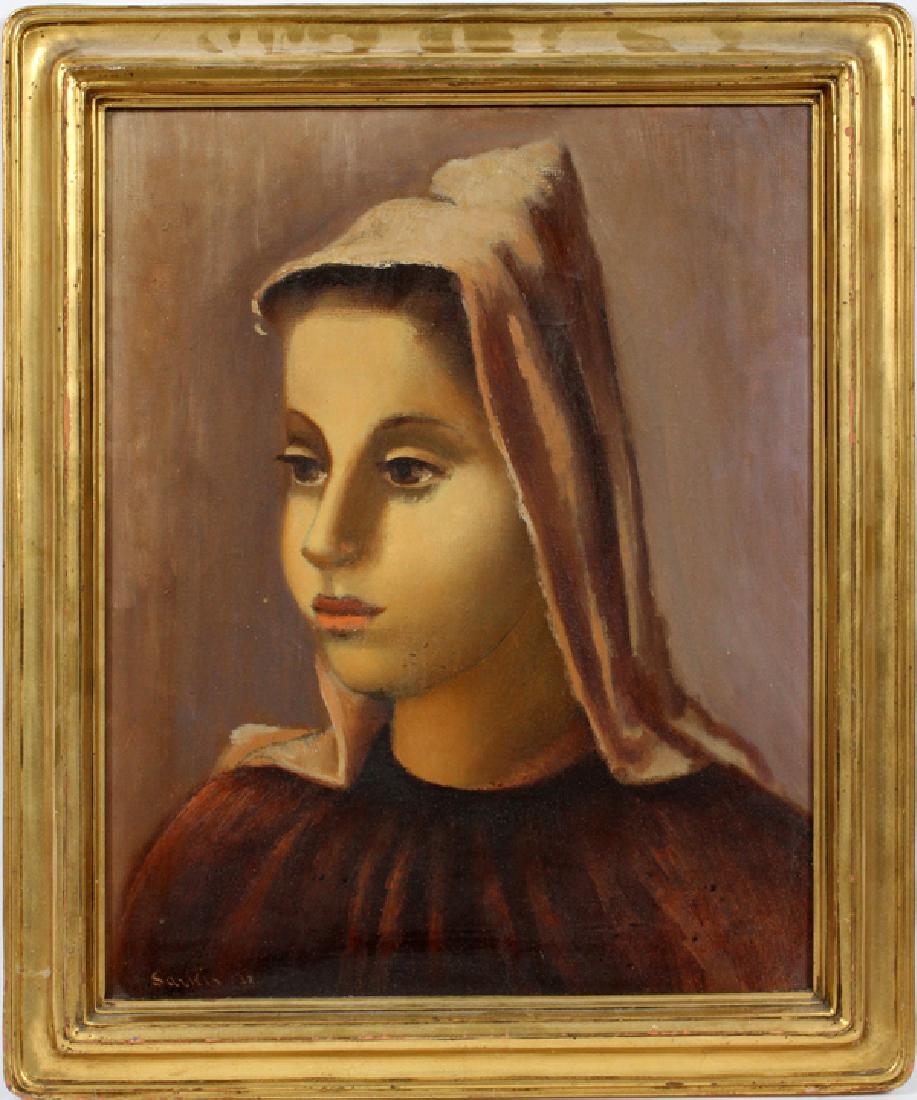 SARKIS SARKISIAN OIL ON CANVAS 1932 (1 of 3)