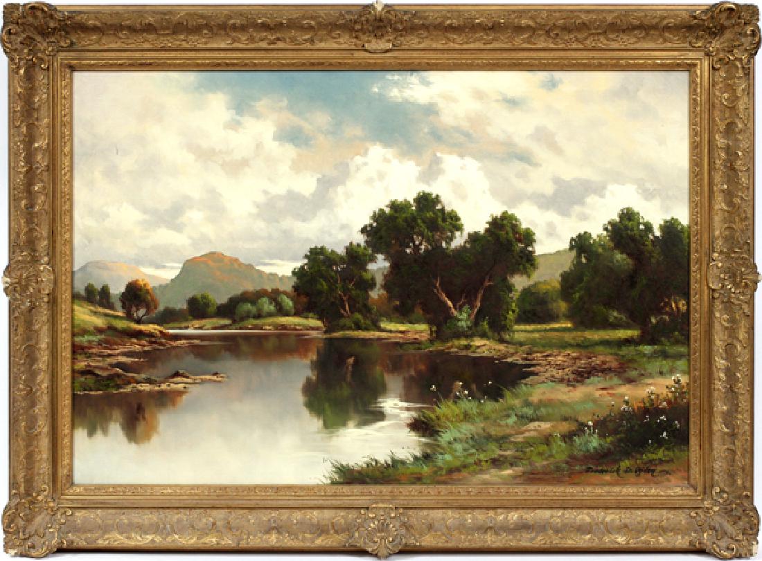 FREDERICK D. OGDEN OIL ON CANVAS (1 of 3)