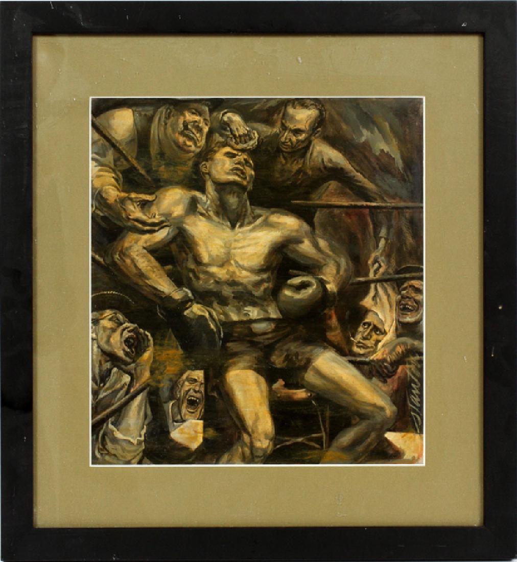 STANTON OIL PAINTING 20TH C. (1 of 5)