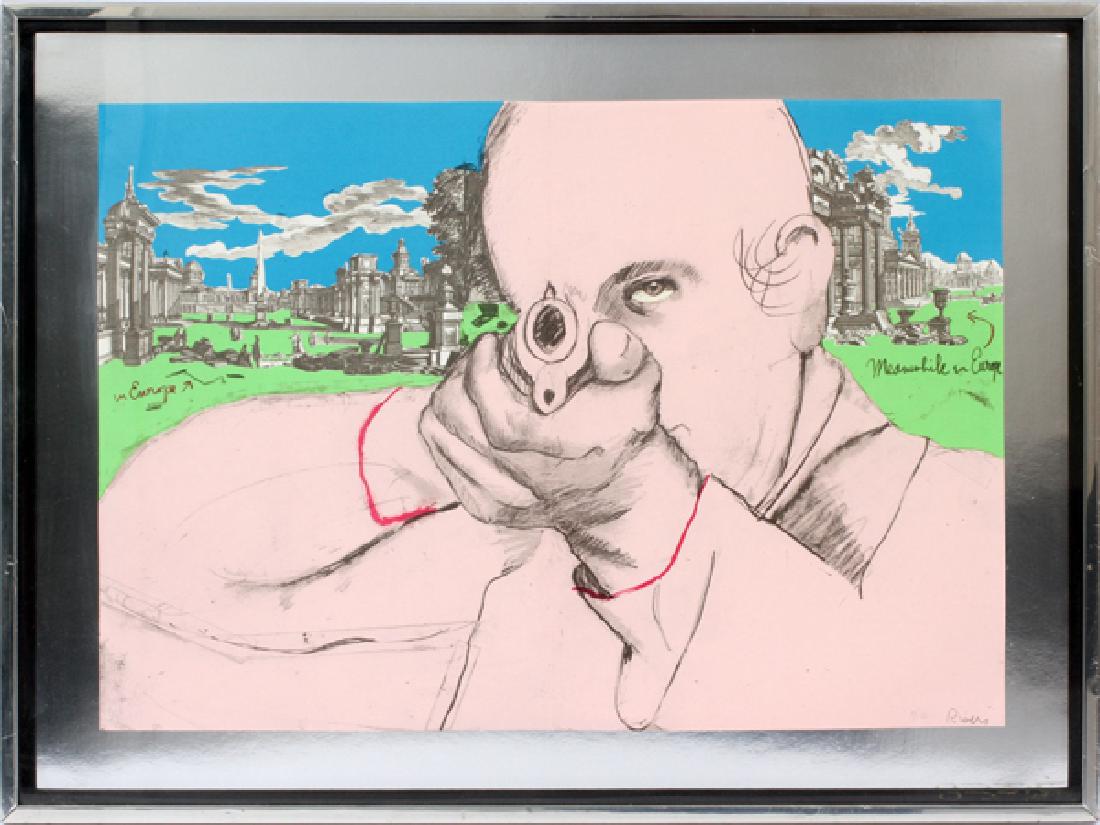 LARRY RIVERS SILKSCREEN (1 of 4)