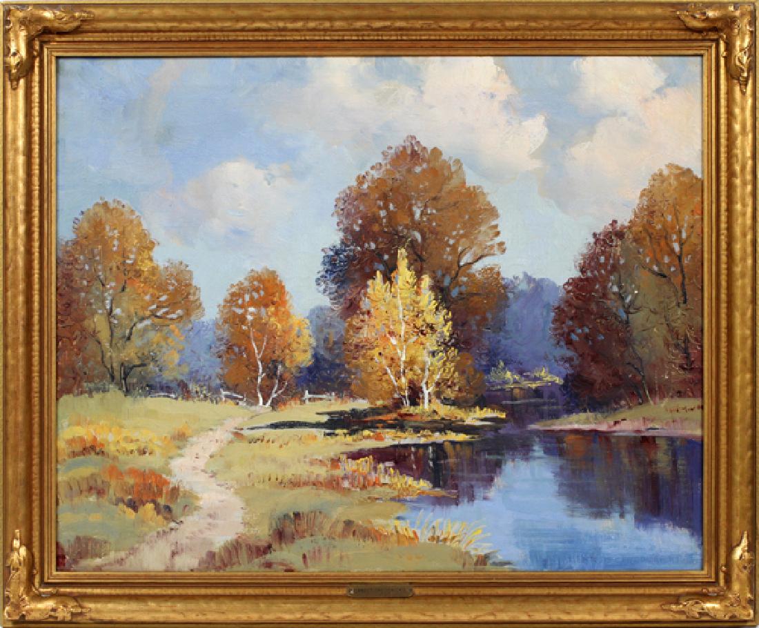 ERNEST FREDERICKS OIL ON CANVAS (1 of 4)