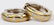 BRUSHED 18KT GOLD AND DIAMOND HOOP EARRINGS PAIR