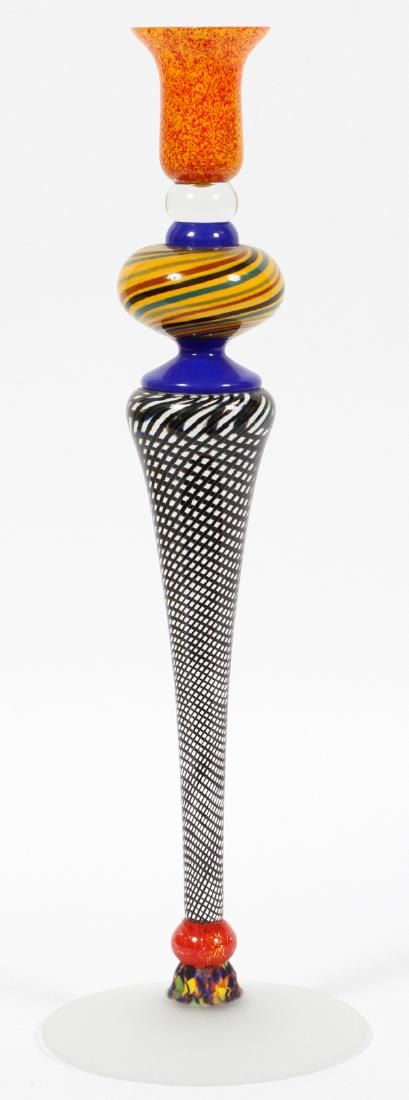 MURANO HAND-BLOWN GLASS CANDLEHOLDER (1 of 3)