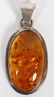 BALTIC AMBER PENDANT