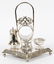 VICTORIAN SILVER PLATE COMBINATION NAPKIN RING SET