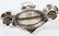 VICTORIAN SILVER PLATE COMBINATION NAPKIN RING SET - 3
