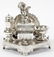 VICTORIAN SILVER PLATE COMBINATION NAPKIN RING SET