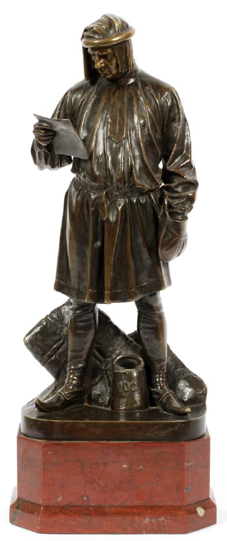 FRITZ HEINEMANN BRONZE FIGURE (1 of 5)