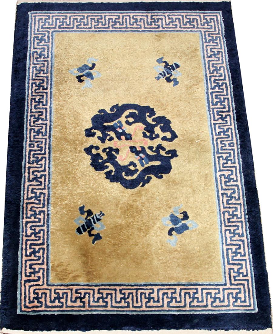 CHINESE HANDWOVEN RUG (1 of 2)