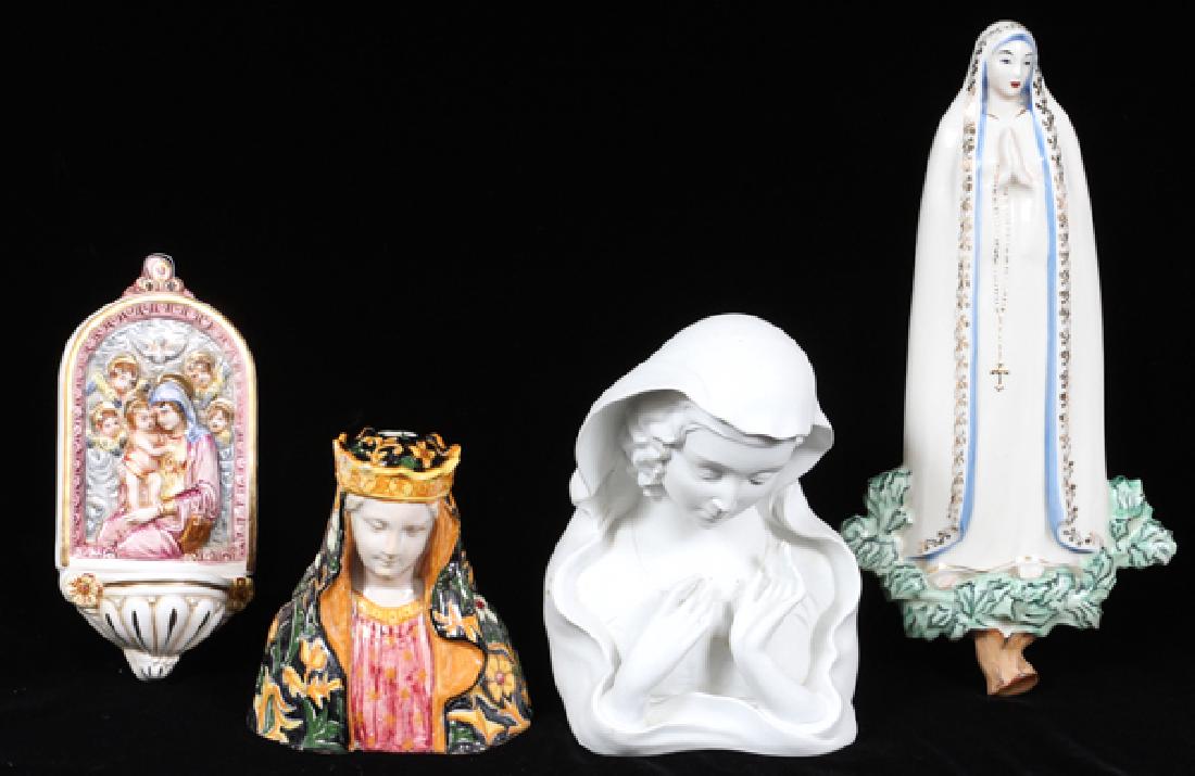 CERAMIC MADONNA FIGURES 4 (1 of 4)