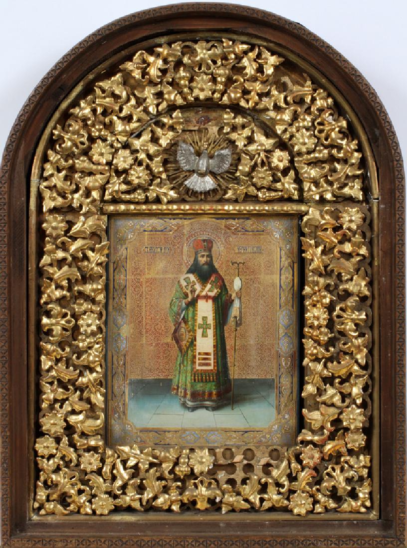 RUSSIAN ICON 19TH.C. (1 of 11)