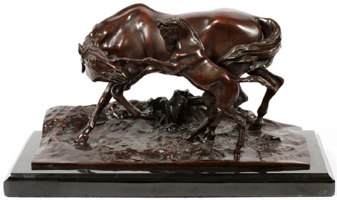 AFTER P.J. MENE BRONZE SCULPTURE POSTHUMOUS CASTING (1 of 3)