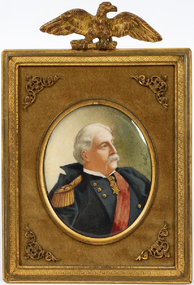 CASTEL HAND PAINTED PORCELAIN PLAQUE (1 of 4)